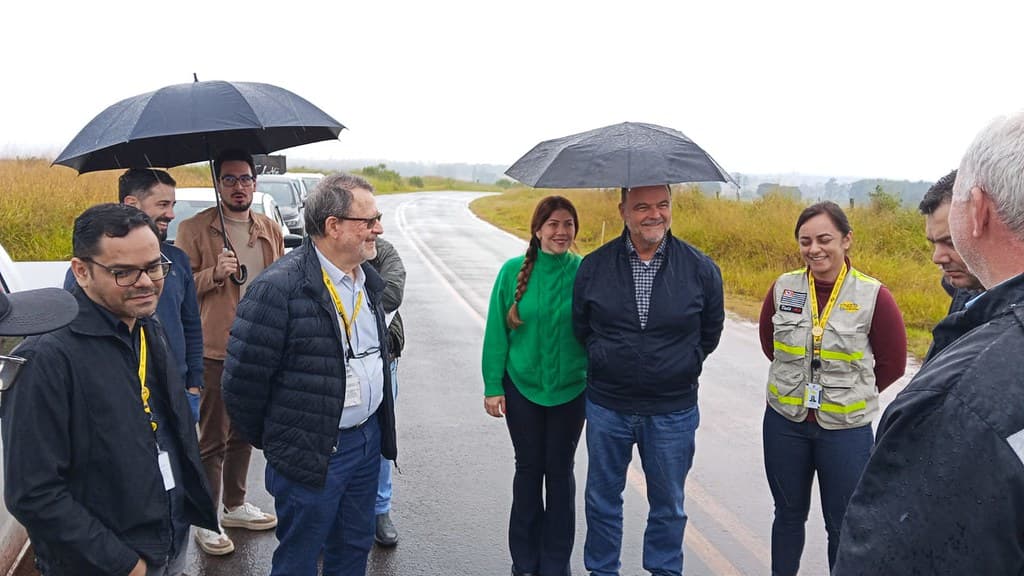 Visita técnica à estrada vicinal CQC-114